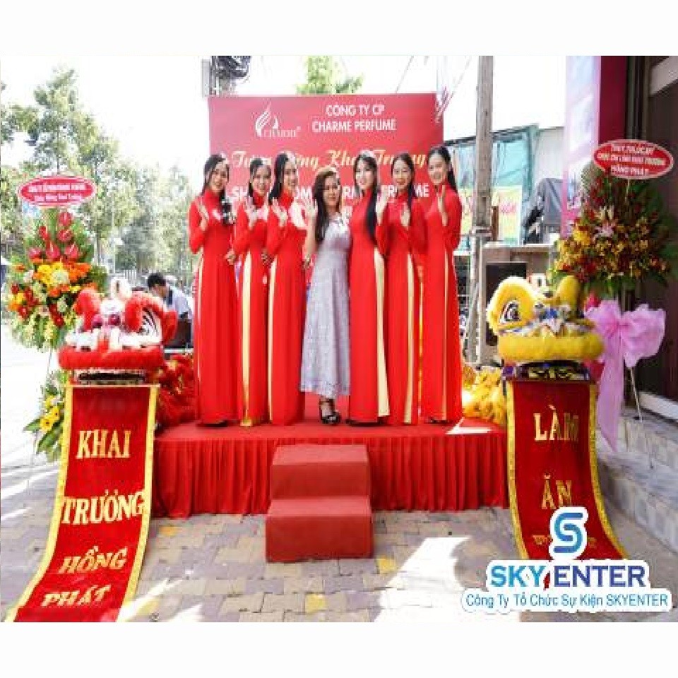 Cho Thuê Nhân Sự Sự Kiện Khai Trương Charme Perfurm Tây Ninh